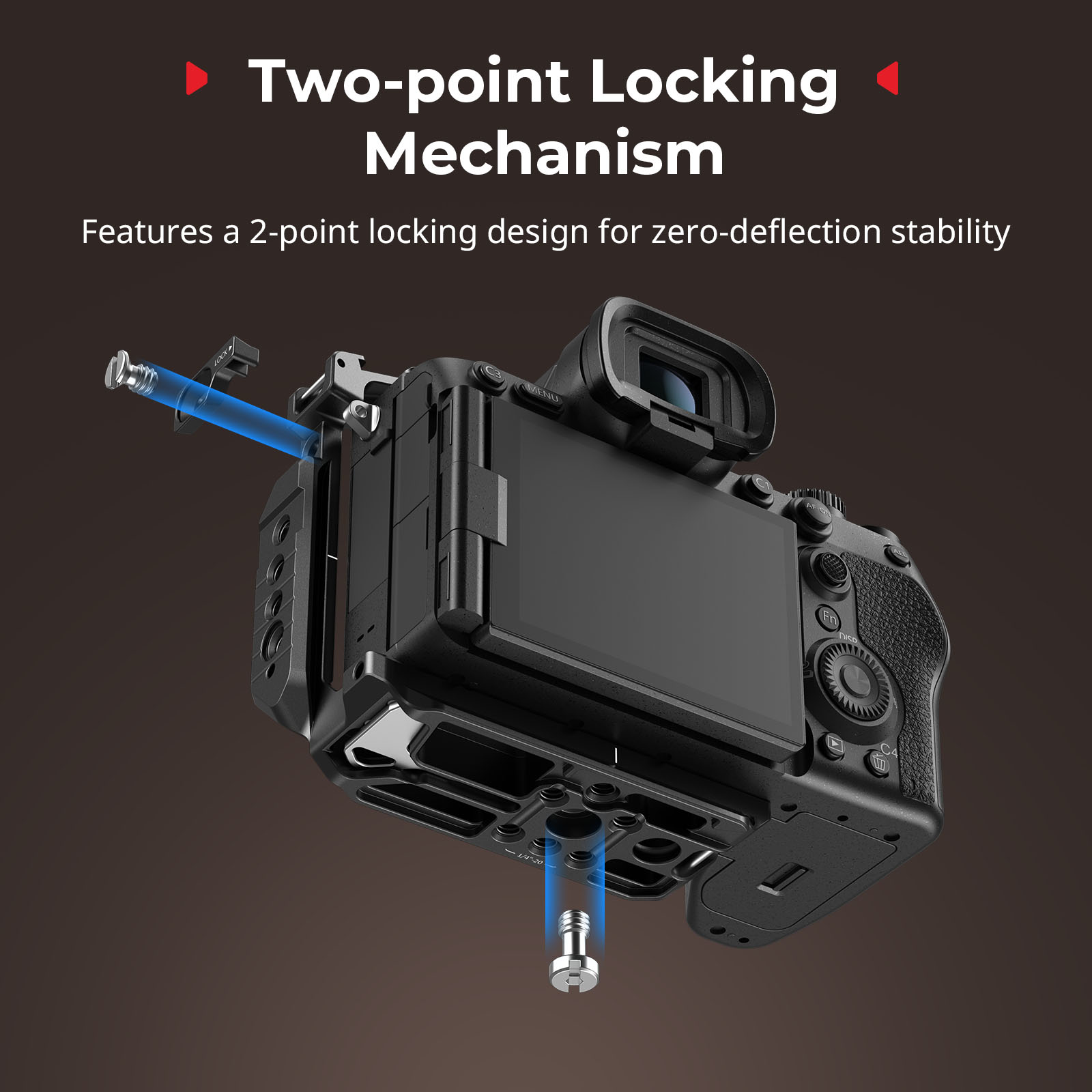 HawkLock Cage Kit for Sony A7 V / A7R V / A7 IV | Arca-Swiss QR