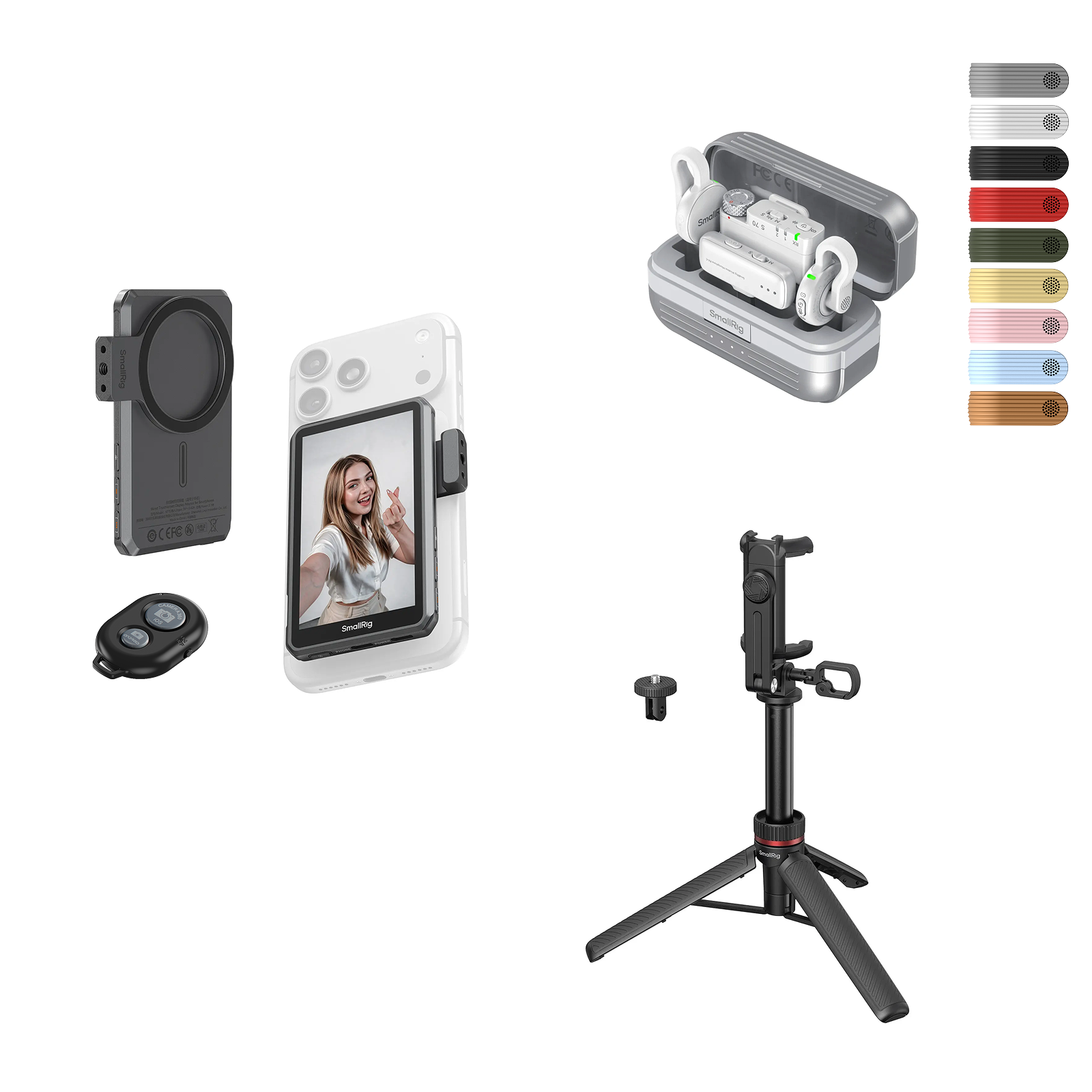 S70 Wireless Microphone | Ultra-Thin | 984ft Range | SmallRig