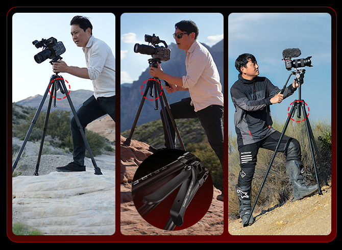 SmallRig TRIBEX CARBON II Carbon Fiber Tripod with Dynamic Balance