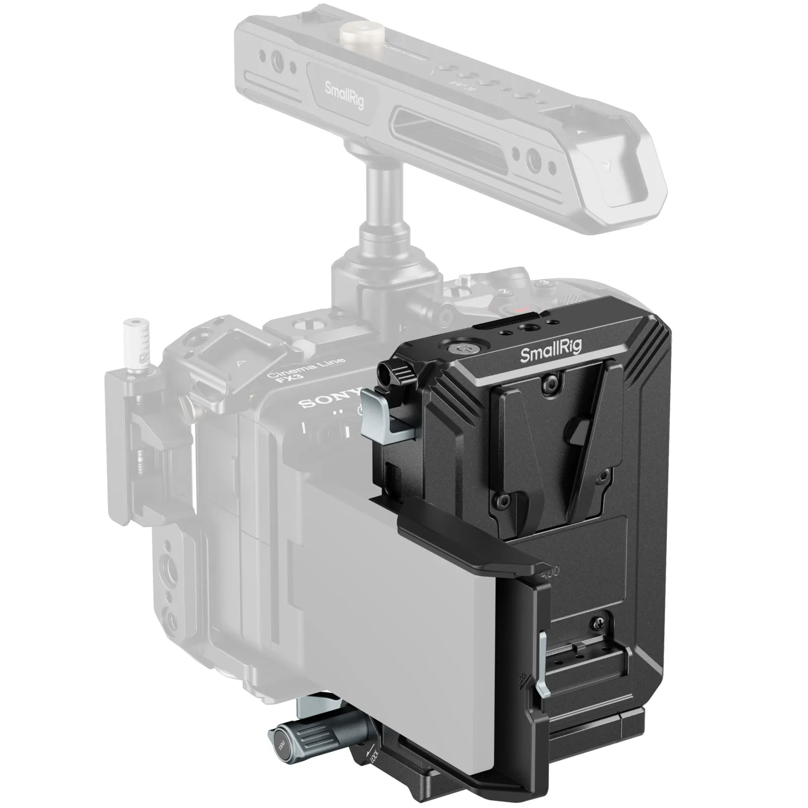 テス　SmallRig V マウント バッテリー プレート V-Mount Battery Mount Plate