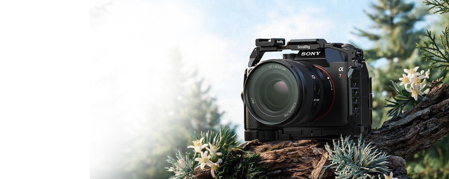 Kategori/Kamera Kafesleri/Sony A7R VI i&ccedil;in Sony HawkLock Kamera Kafes Kiti: Gelişmiş... | SmallRig-Markalar:Sony/Modeller:&alpha;7R VI/SKU:6702/