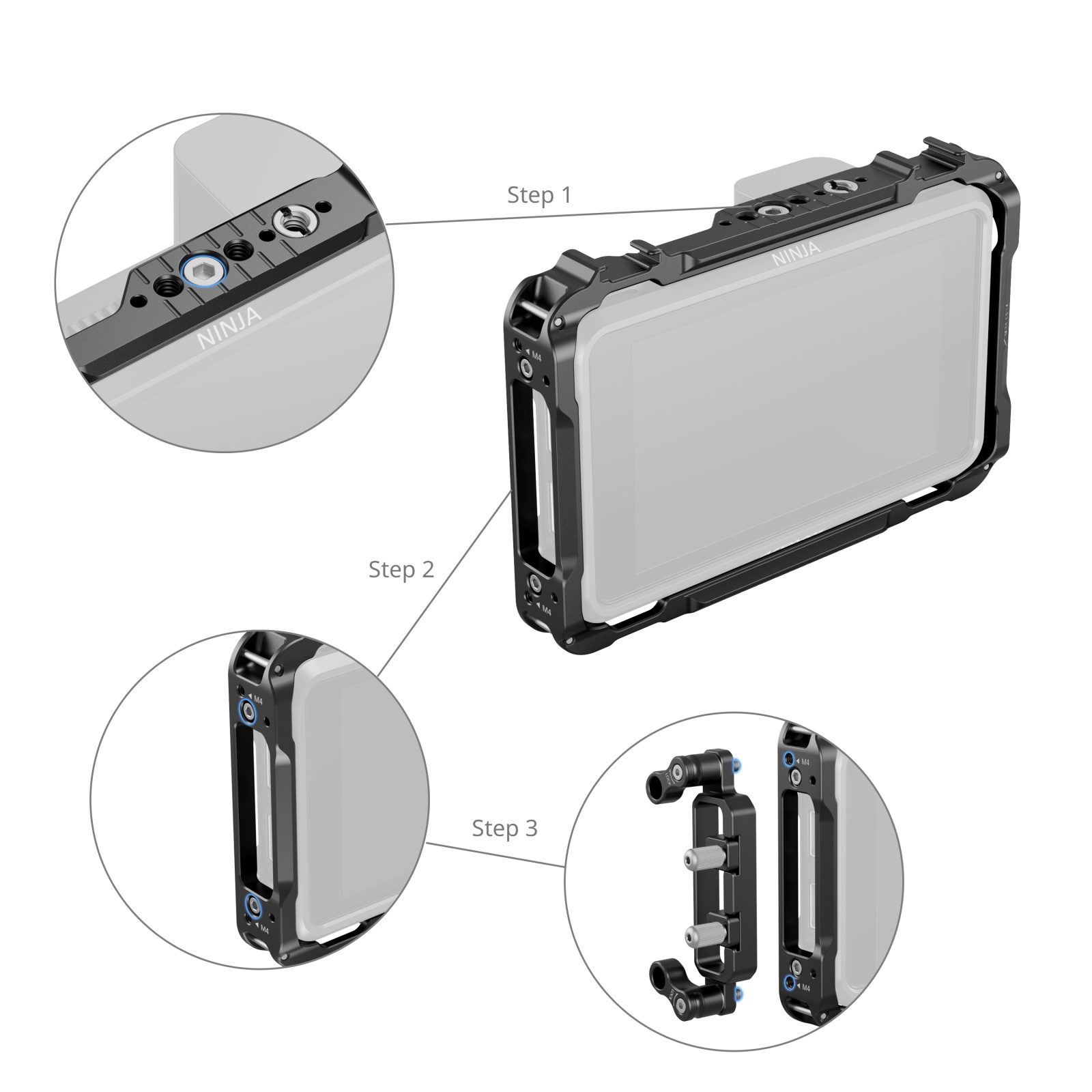Monitor Cage Kit | Screen Protection | Heat Control