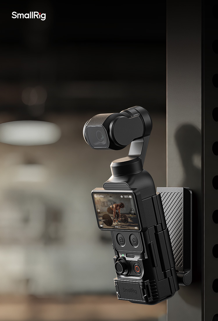 Magnetic Mount with Cage for DJI Osmo Pocket 4