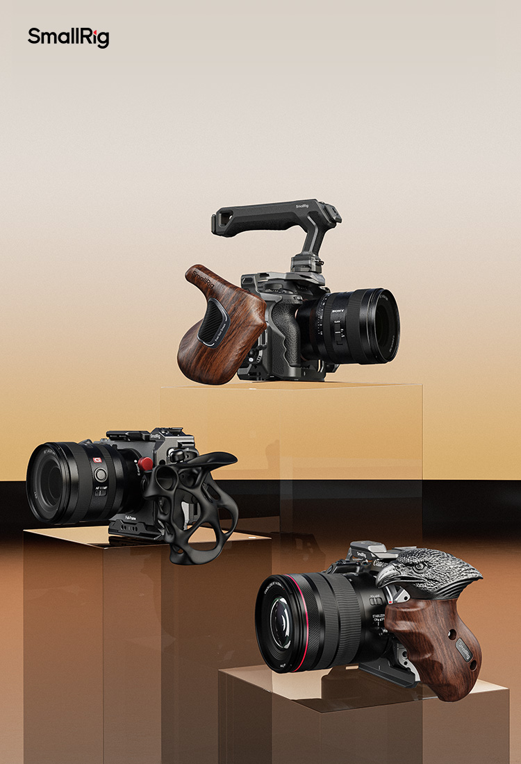 Liquid Handle with ARRI Rosette | Ergonomic Camera Grip