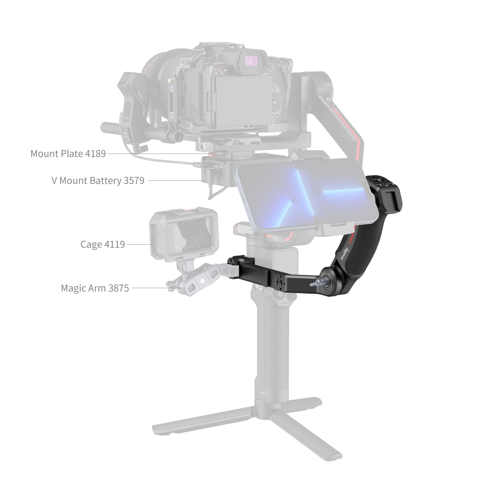 Sling Handle for RS-Series Gimbals | Ergonomic Grip