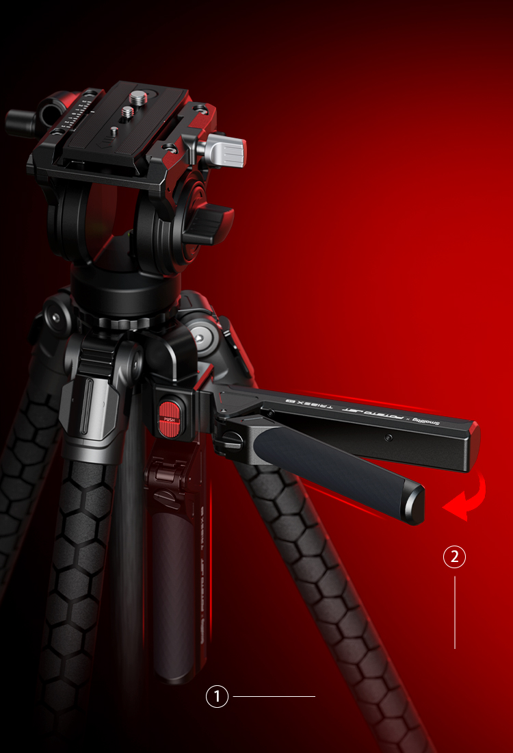 Video Tripod | TRIBEX SE Hydraulic Quick Adjust | SmallRig