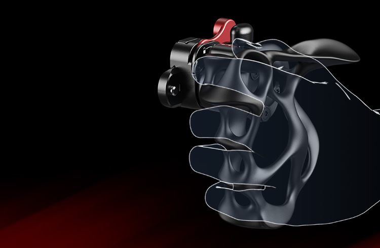 Liquid Handle with ARRI Rosette | Ergonomic Camera Grip
