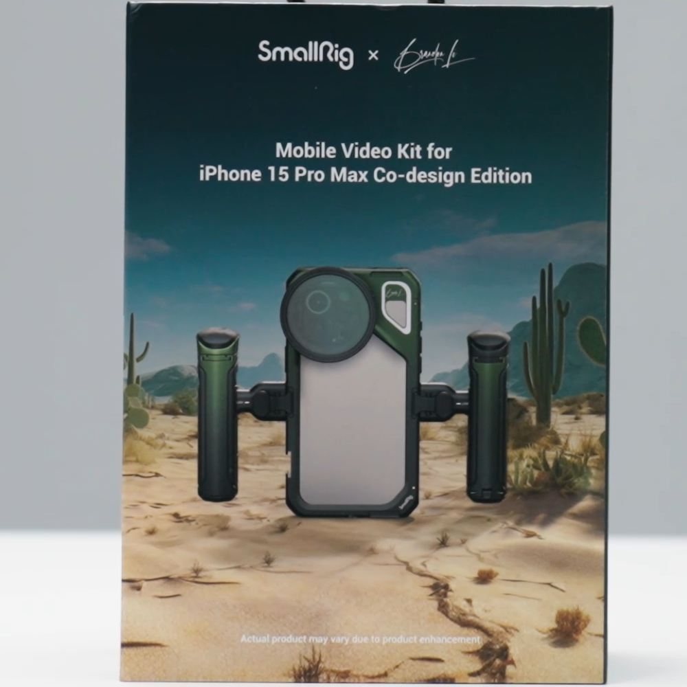 iPhone 15 Pro Max Mobile Video Kit | Phone Cage | Brandon Li
