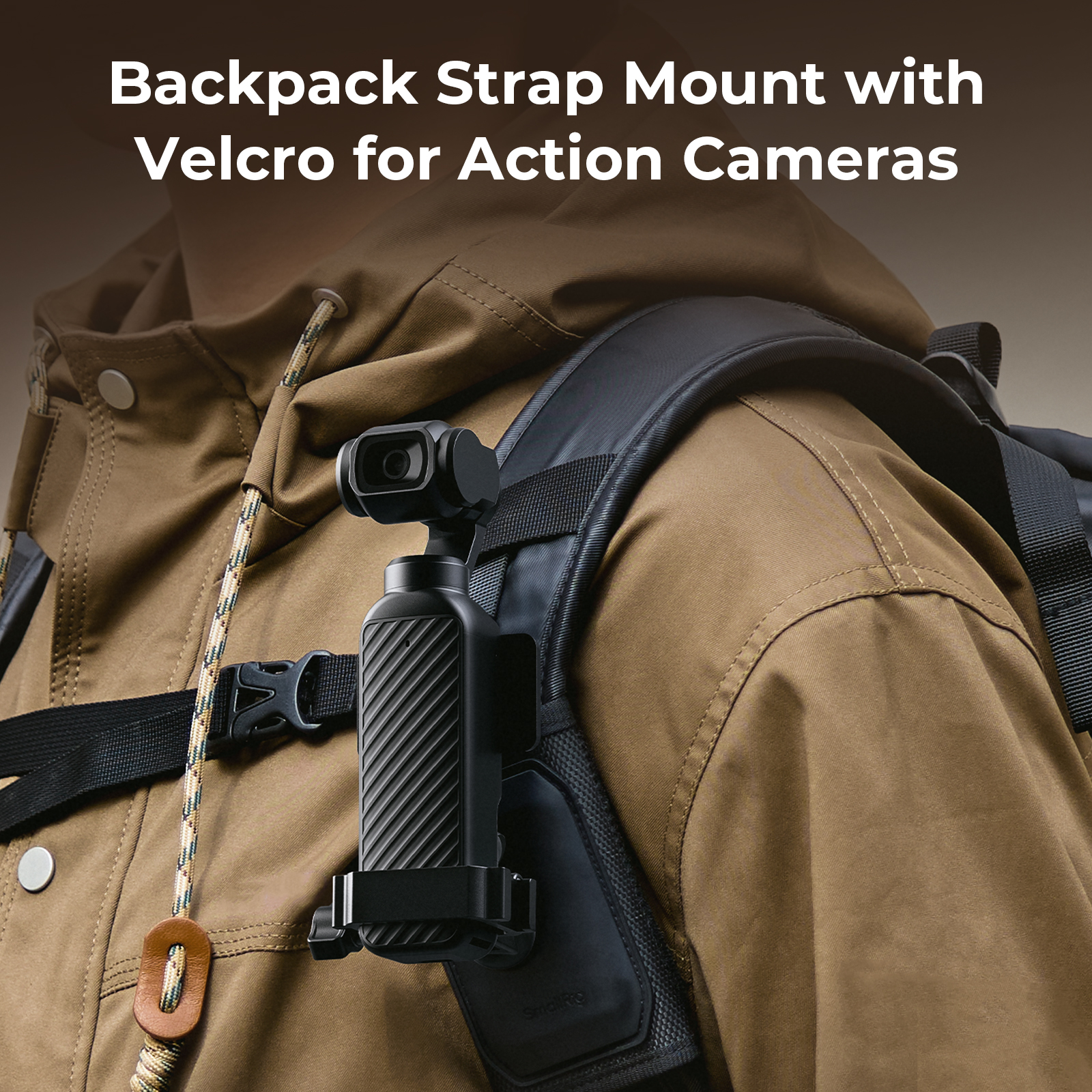 Chest & Backpack Strap Mount for Action Cameras | QR