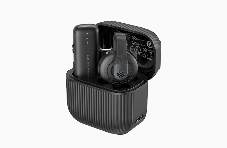 S70-C1 Single USB-C Wireless Mic, Mini Phone Lapel Mic for