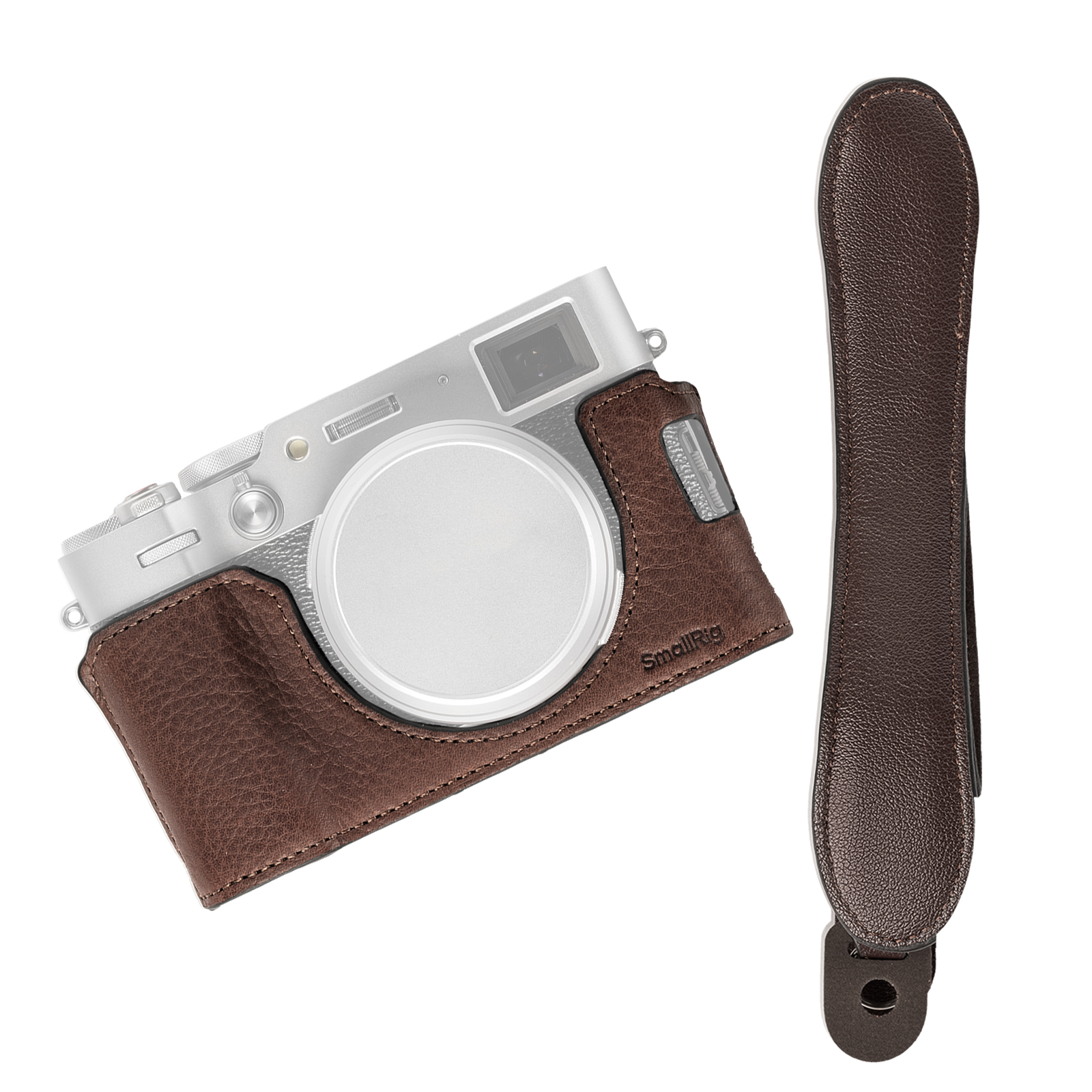 FUJIFILM KLASSE W シルバー（レザーケース・ストラップ付き） FUJIFILM KLASSE BLACK ケース、ストラップ付 フジフイルム(FUJIFILM