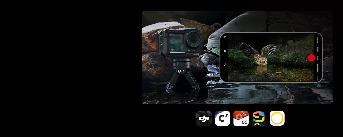 Langtrekkende trådløs repeater for DSLR/actionkameraer i naturfotografering