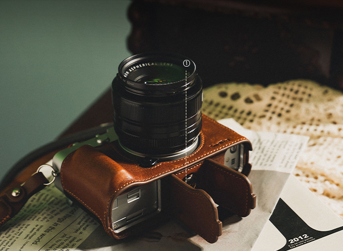 Leather Storage Bag for FUJIFILM X-E5 / X100VI | SmallRig