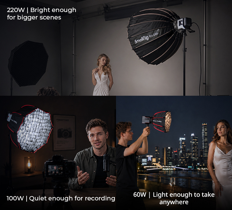 COB LED Lights | High-Output Video Lighting | SmallRig
