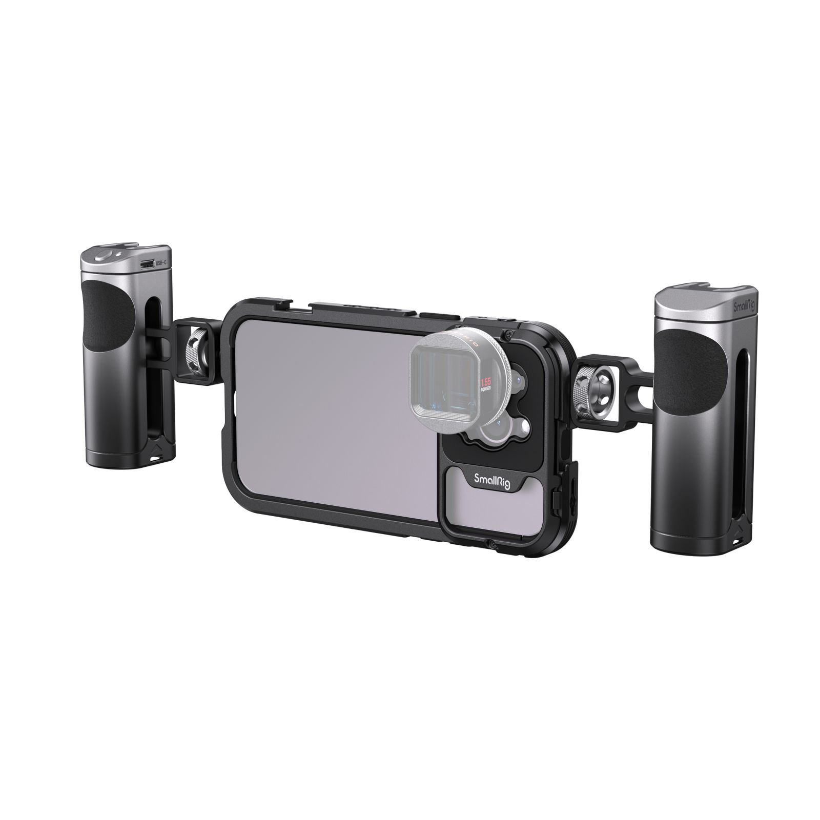 Mobile Video Cage Kit (Dual Handheld) for iPhone 14 Pro Max