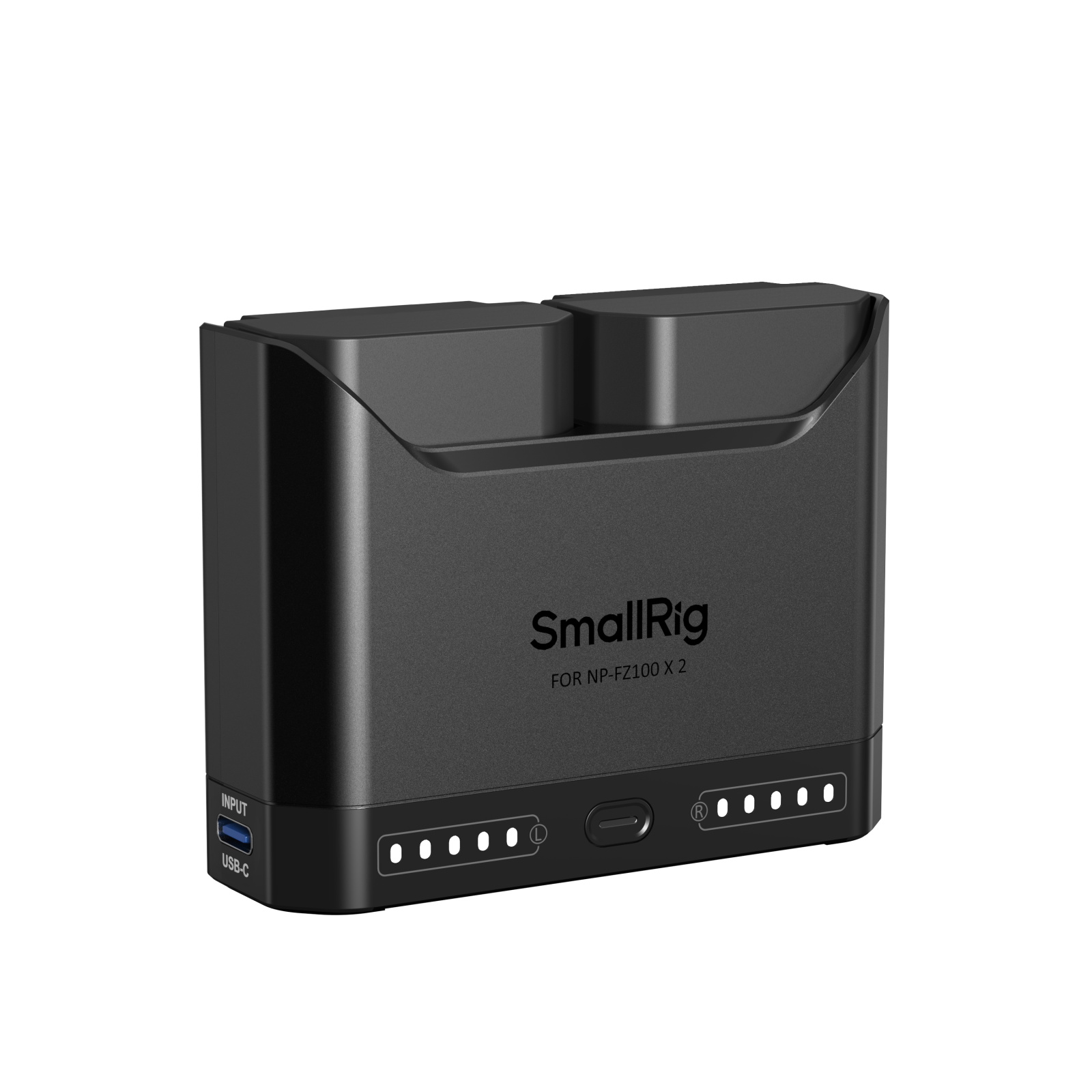 SmallRig Compact Battery Charger Kit with Power Display for Multi