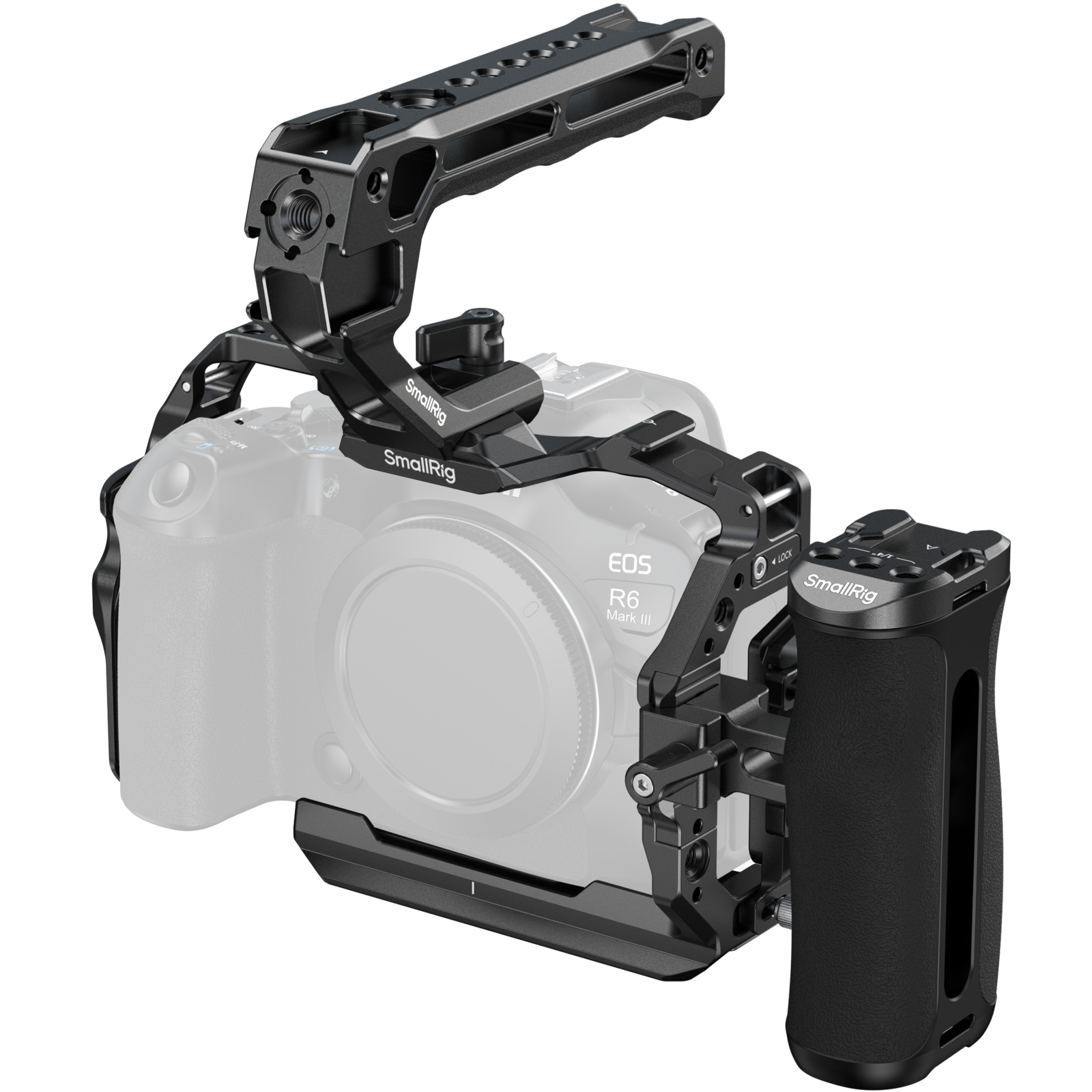 Camera Cage Kit (Black Mamba/Basic/Hawklock) for Canon EOS R6 Mark