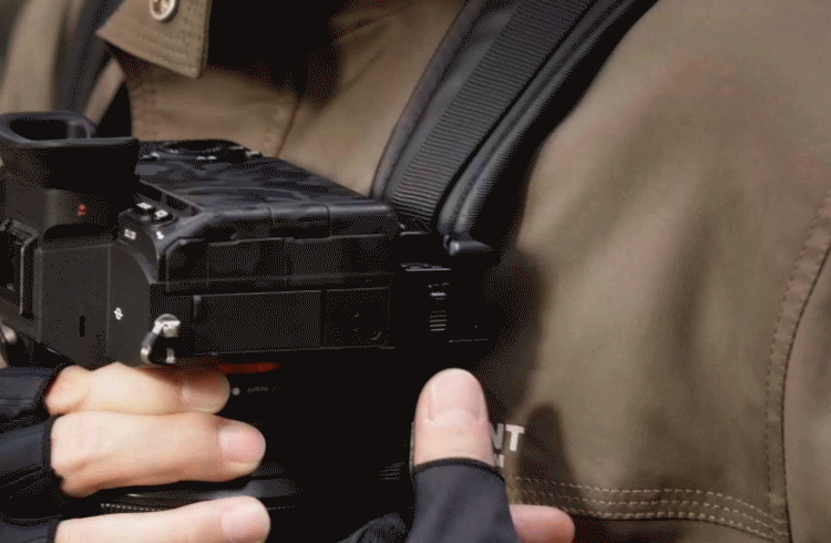 SMALLRIG Clip appareil photo avec plaque de libération rapide pour Sony Nikon Fujifilm pour appareil photo reflex numérique et appareil photo reflex numérique Arca-Swiss - 5053