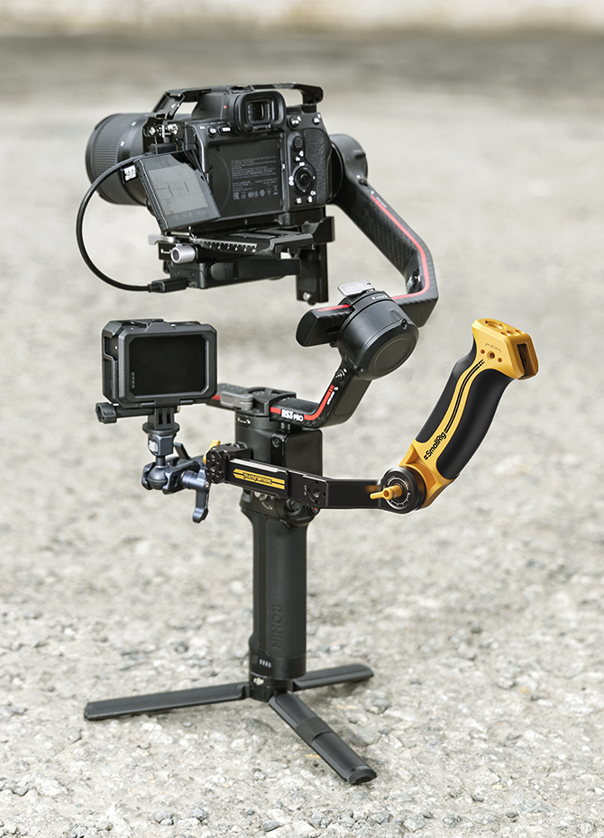 Sling Handle for RS Gimbals | Low-Angle Shooting Grip