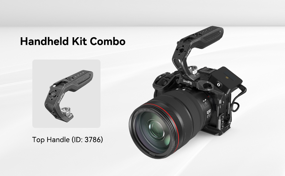 Black Mamba Camera Cage for R10 | 3-Point Lock | Arca-Swiss