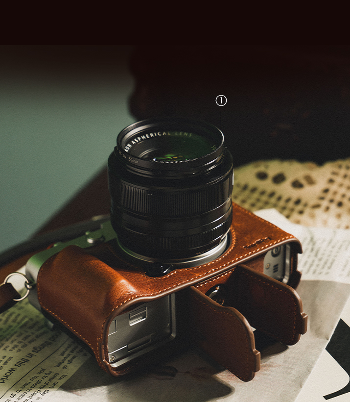 Kategori/Kamera Taşıma Kafesleri/FUJIFILM X-E5 / X100VI i&ccedil;in FUJIFILM Deri Saklama &Ccedil;antası - Markalar: FUJIFILM / Modeller: X-E5, X100VI / &Uuml;r&uuml;n Kodu: 5987