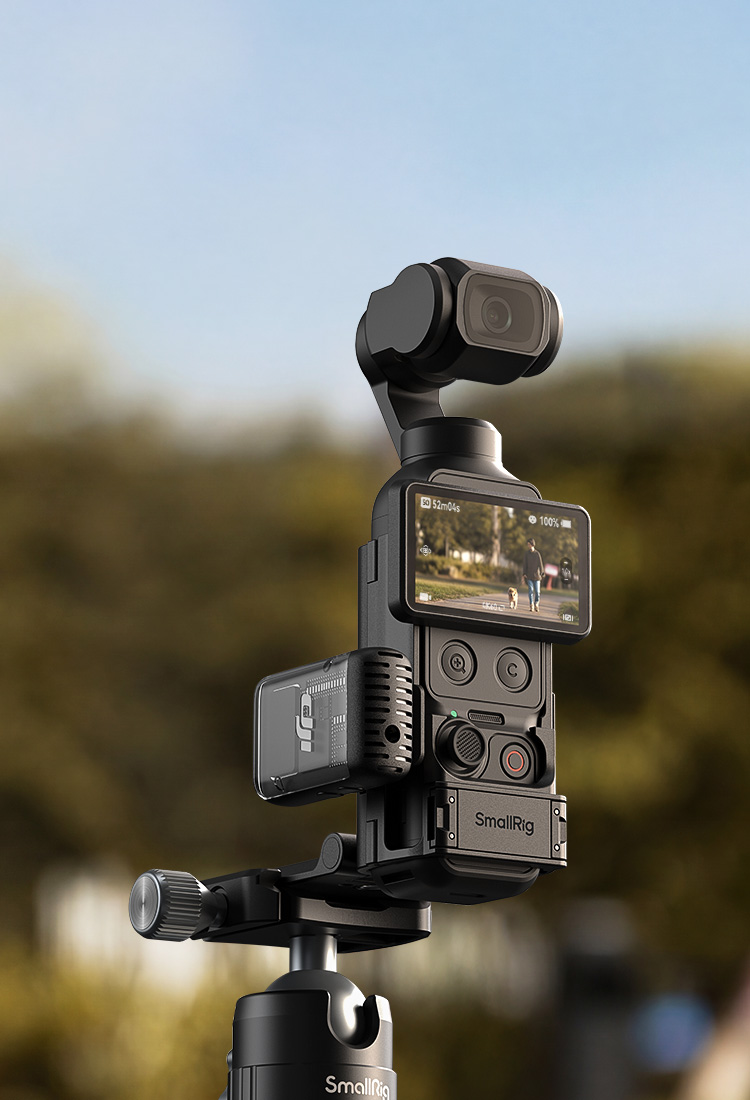 Magnetic Mount with Cage for DJI Osmo Pocket 4