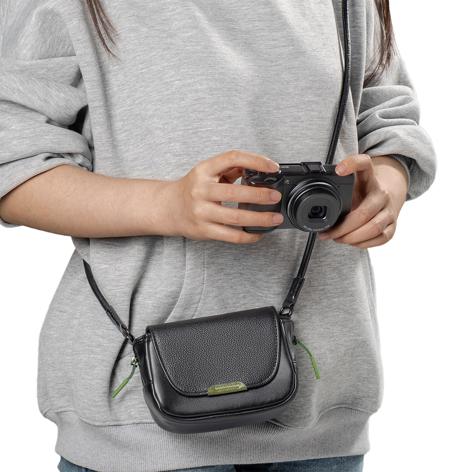 SmallRig for Ricoh GR: Leather Case, Quick-Release Wrist