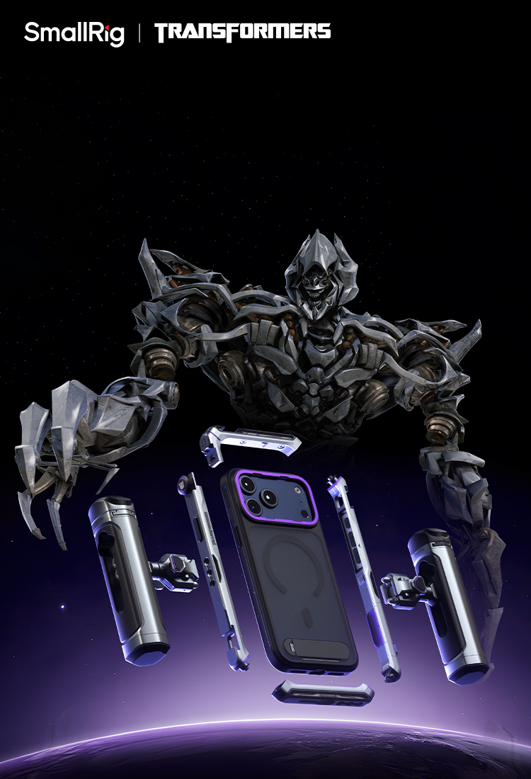 Transformers Megatron Dual Handheld Video Kit for iPhone 17 Pro