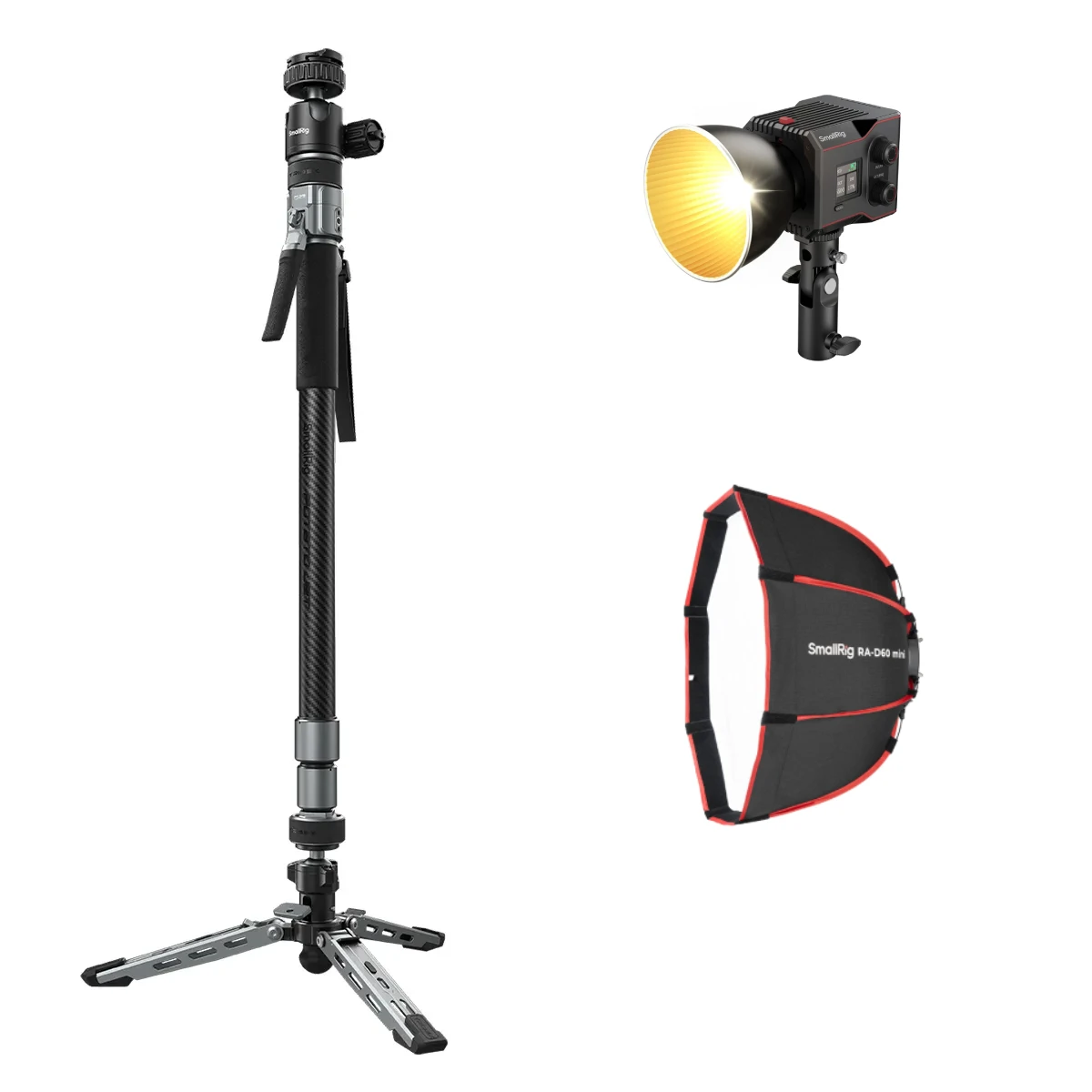 RC 60B COB LED Video Light | Portable, Silent, High CRI
