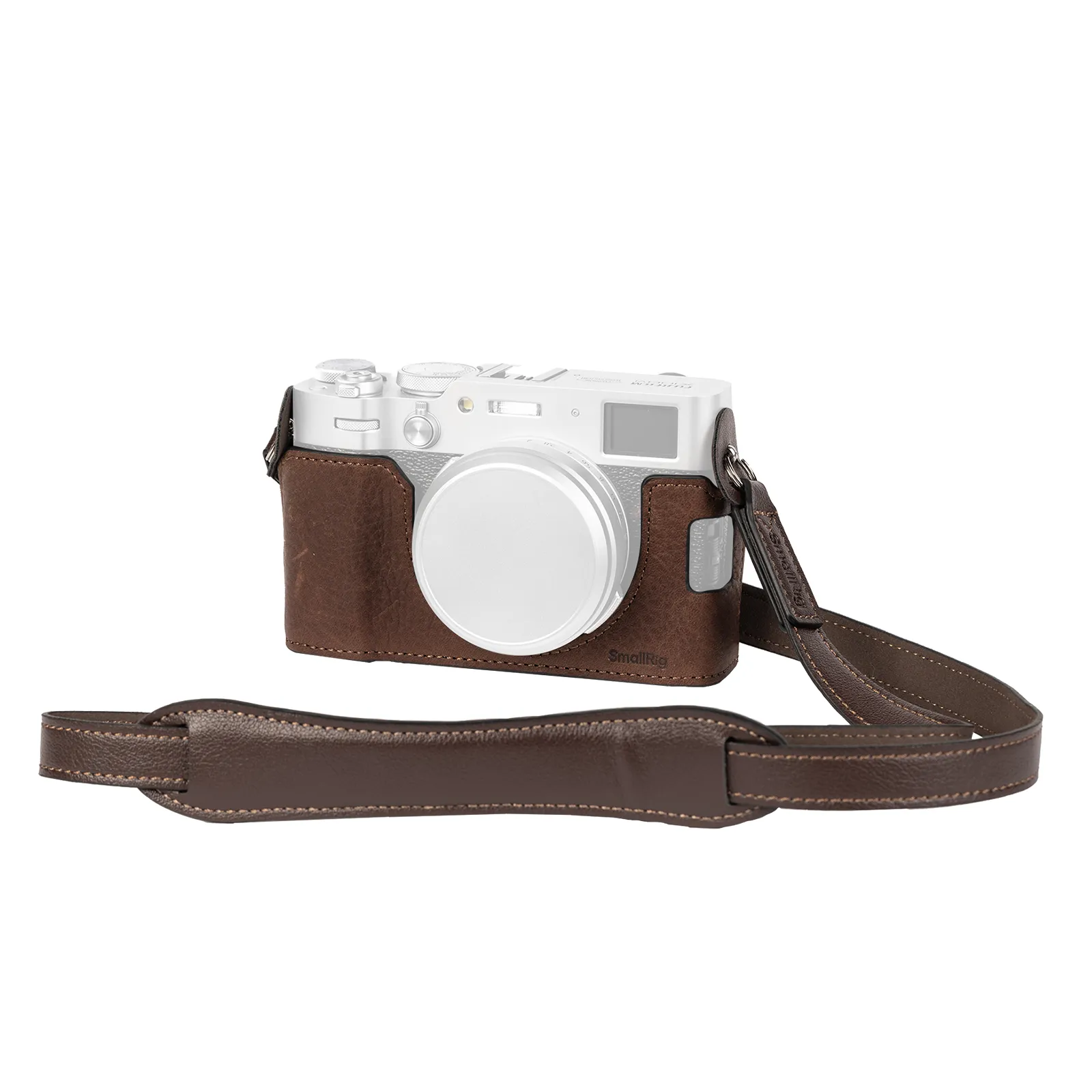 X100VI Leather Half Case | Top-Grain | Black, Brown, Green