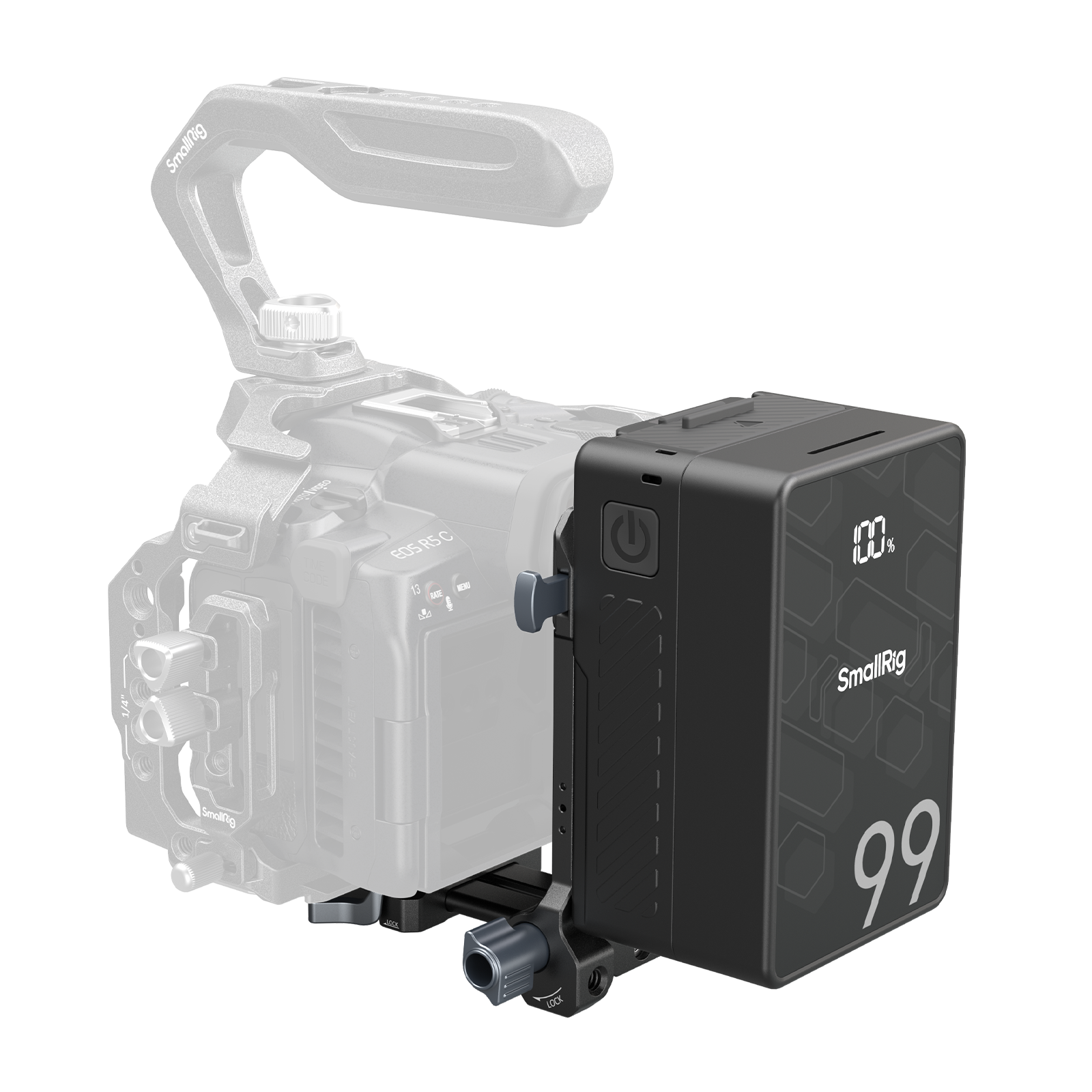 その他 SmallRig VB99 SE VB99 SE Mini V-Mount Battery | Compact Power | SmallRig