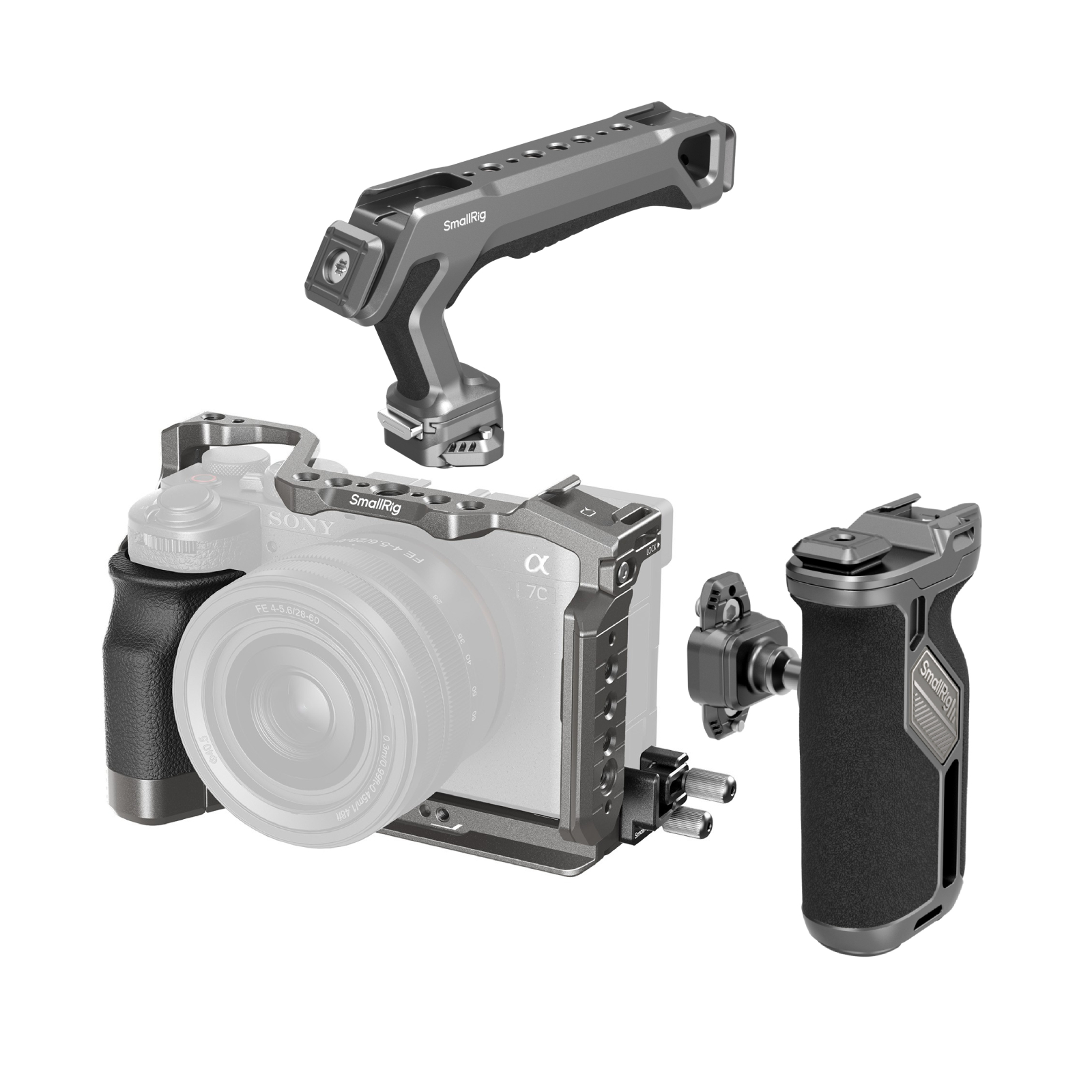 A7C II / 7CR Camera Cage | HawkLock Quick Release Kit