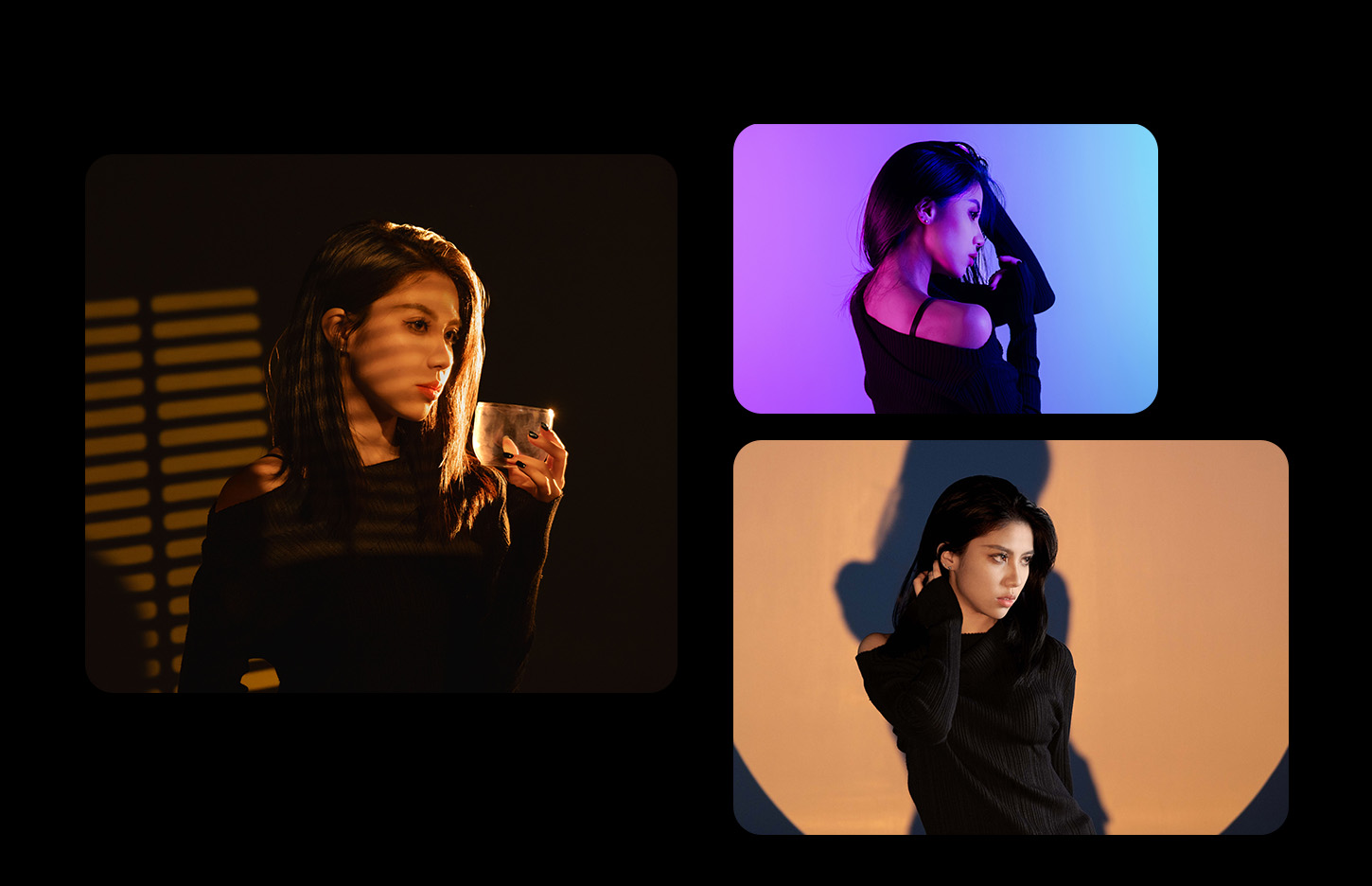 CATEGORY/Lighting System/COB Lights RC 220C RGB COB LED Video Light-SKU:5098/Package Weight (kg):4.3/