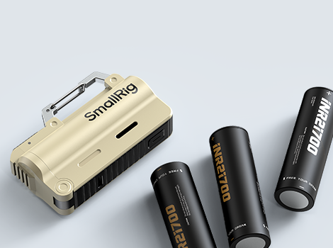 SmallRig EDC 21700 Power Bank Kit: 115g Swappable Battery for