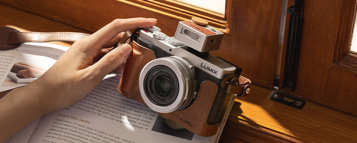 Category/Camera Cages/Panasonic Leather Half Case Kit for Panasonic LUMIX L10-For Brands:Panasonic/For Models:LUMIX L10/SKU:6274/