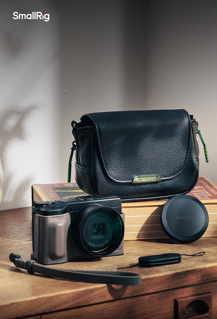 SmallRig for Ricoh GR: Leather Case, Quick-Release Wrist