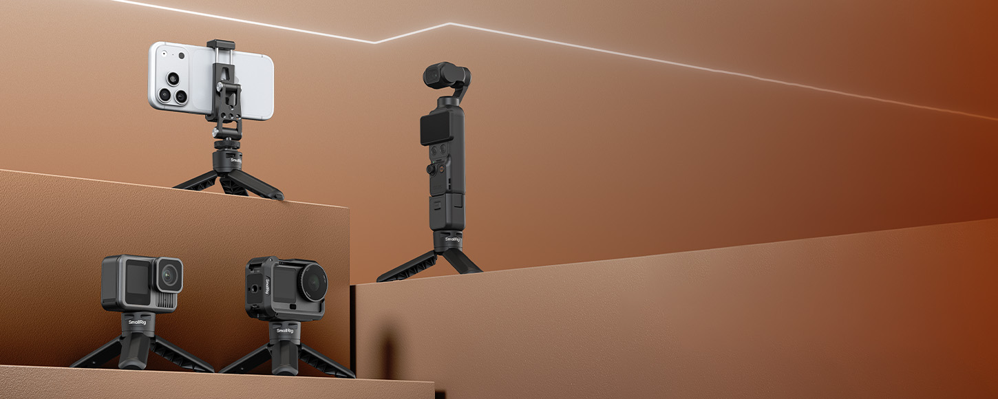 Kategori/Montaj Braketleri/Masa&uuml;st&uuml; Braketleri DJI Osmo Pocket 4 / 3 i&ccedil;in Hızlı &Ccedil;ıkarma Tripod - Markalar: DJI / Modeller: Osmo Pocket 4, Osmo Pocket 3 / SKU: 6049 /