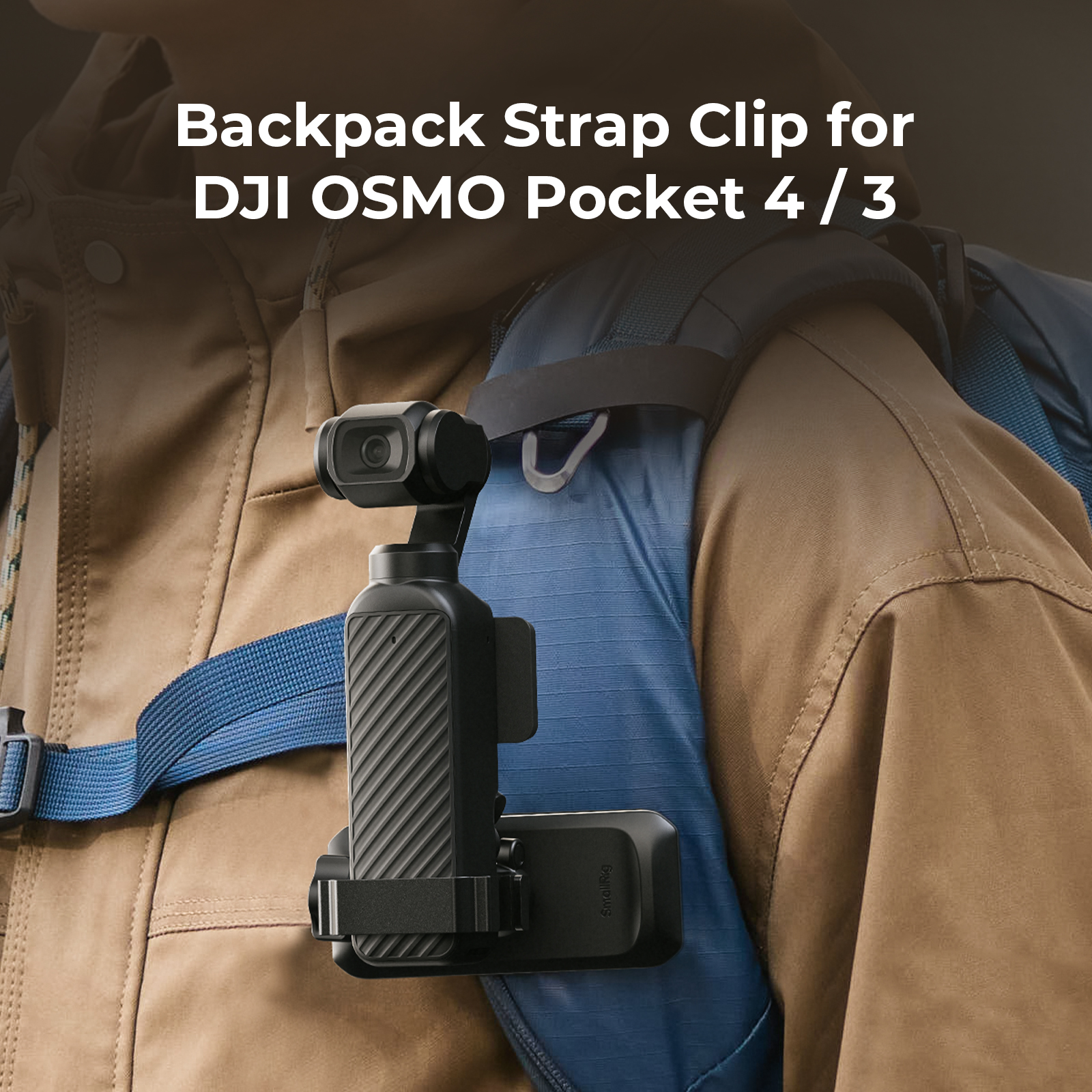 Chest & Backpack Strap Mount for Action Cameras | QR