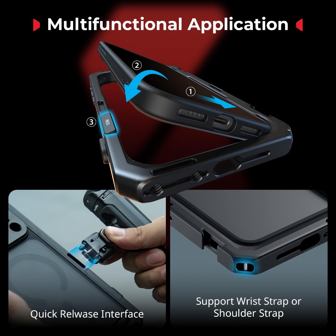 iPhone 17 Pro / 17 Pro Max | Dual Handheld Cage Kit