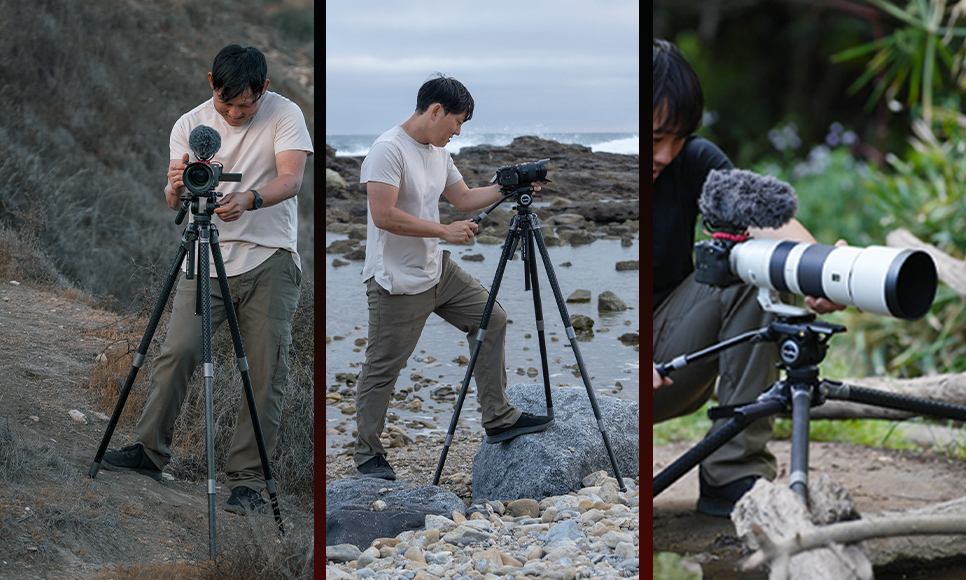 SmallRig TRIBEX SE 5305 Hydraulic Aluminum Tripod Kit | Quick