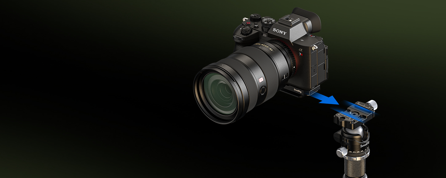 Kategori/Kamera Kafesleri/Sony A7R VI i&ccedil;in Sony Taban Plakası Montaj Plakası, 98g, Ar... | SmallRig-Markalar:Sony/Modeller:&alpha;7R VI/SKU:6705/