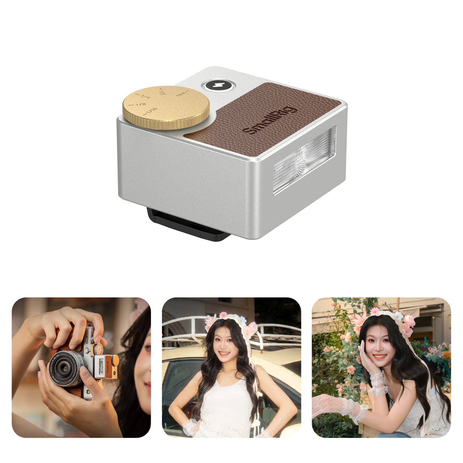 Retro Mini Speedlite Flash 45g for Compact Mir | SmallRig