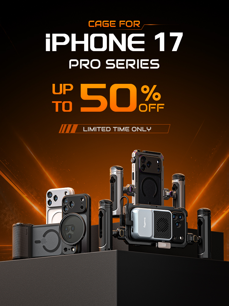 Buy SmallRig iPhone 17 Accessories | Cages, Cases & Filmmaking Kits