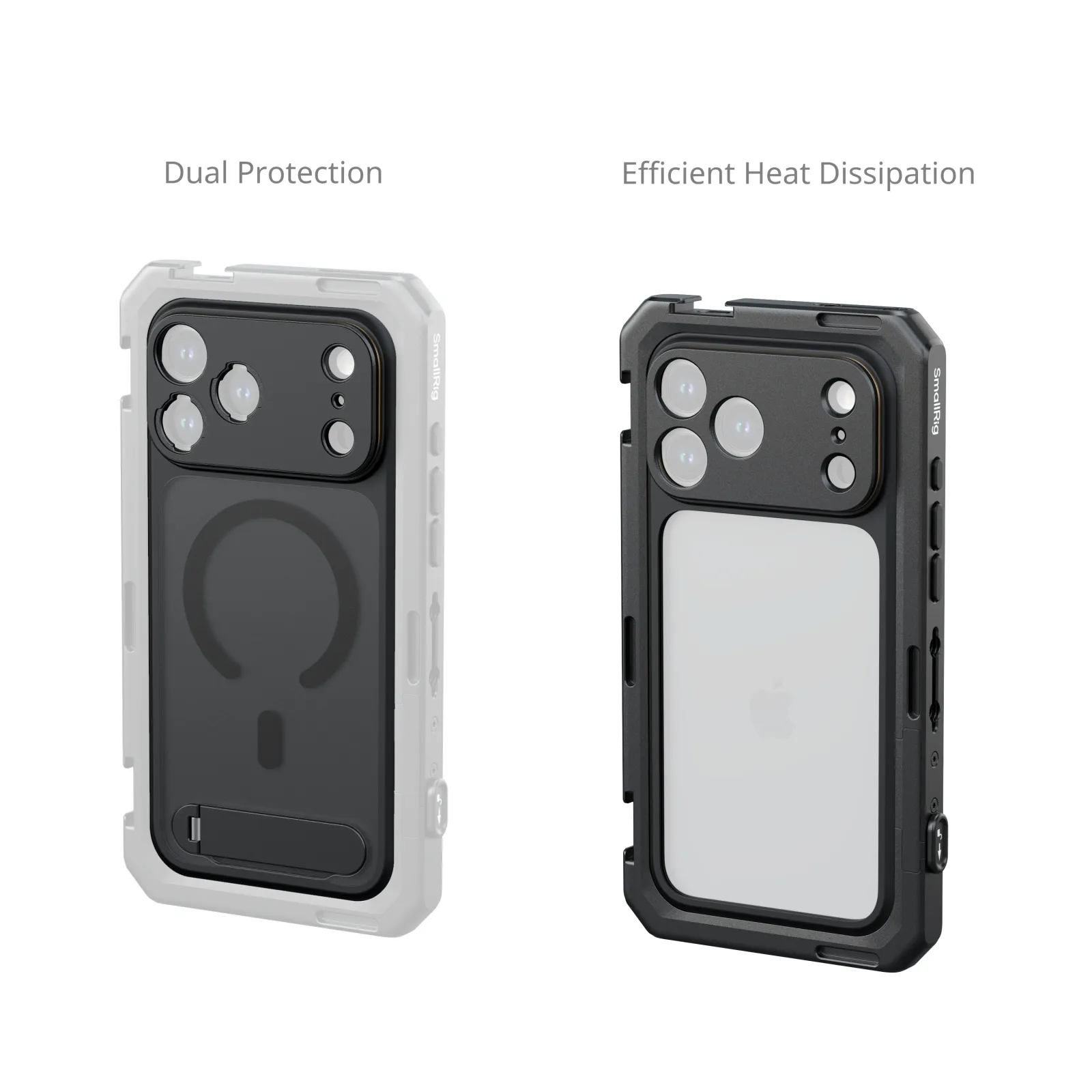 Cage Kit for iPhone 17 Pro/Pro Max: Mobile Dual Handheld Phone