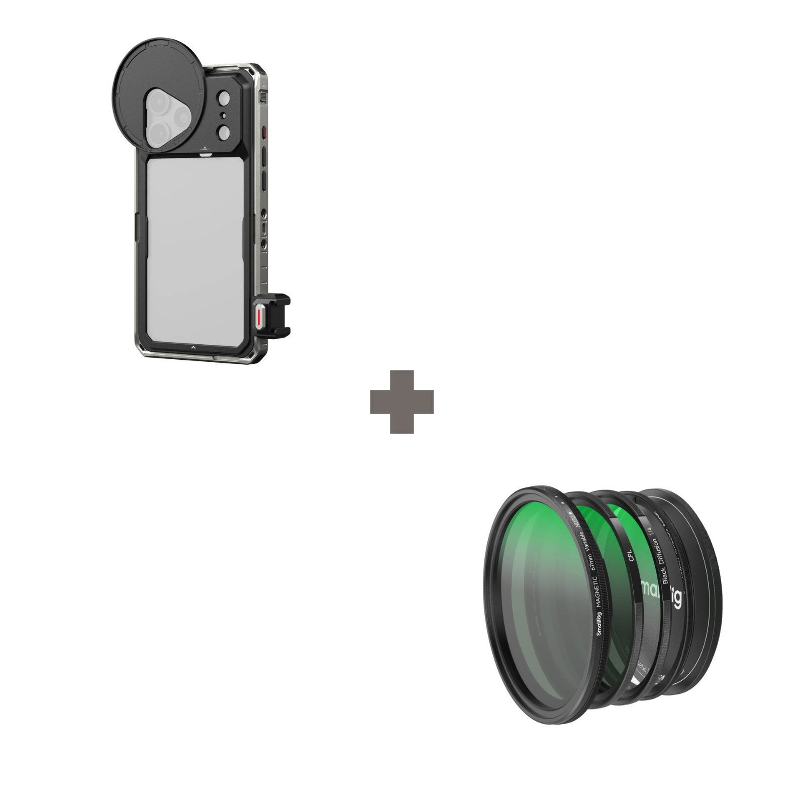iPhone 18 Pro Max Creator Filter Kit with Video Cage and 67mm Filters