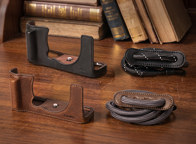 Leather Storage Bag for FUJIFILM X-E5 / X100VI