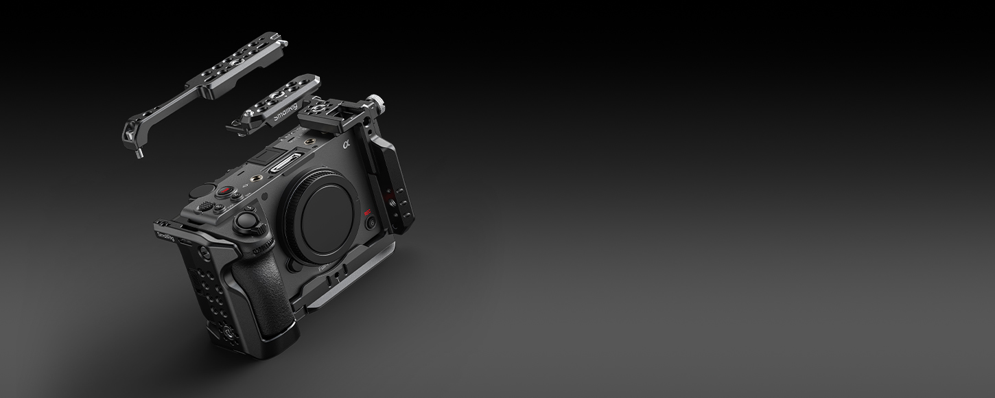 Category/Camera Cages/Sony HAWKLOCK Pro Cage Kit for Sony FX5 | SmallRig-For Brands:Sony/For Models:FX5/SKU:6774/