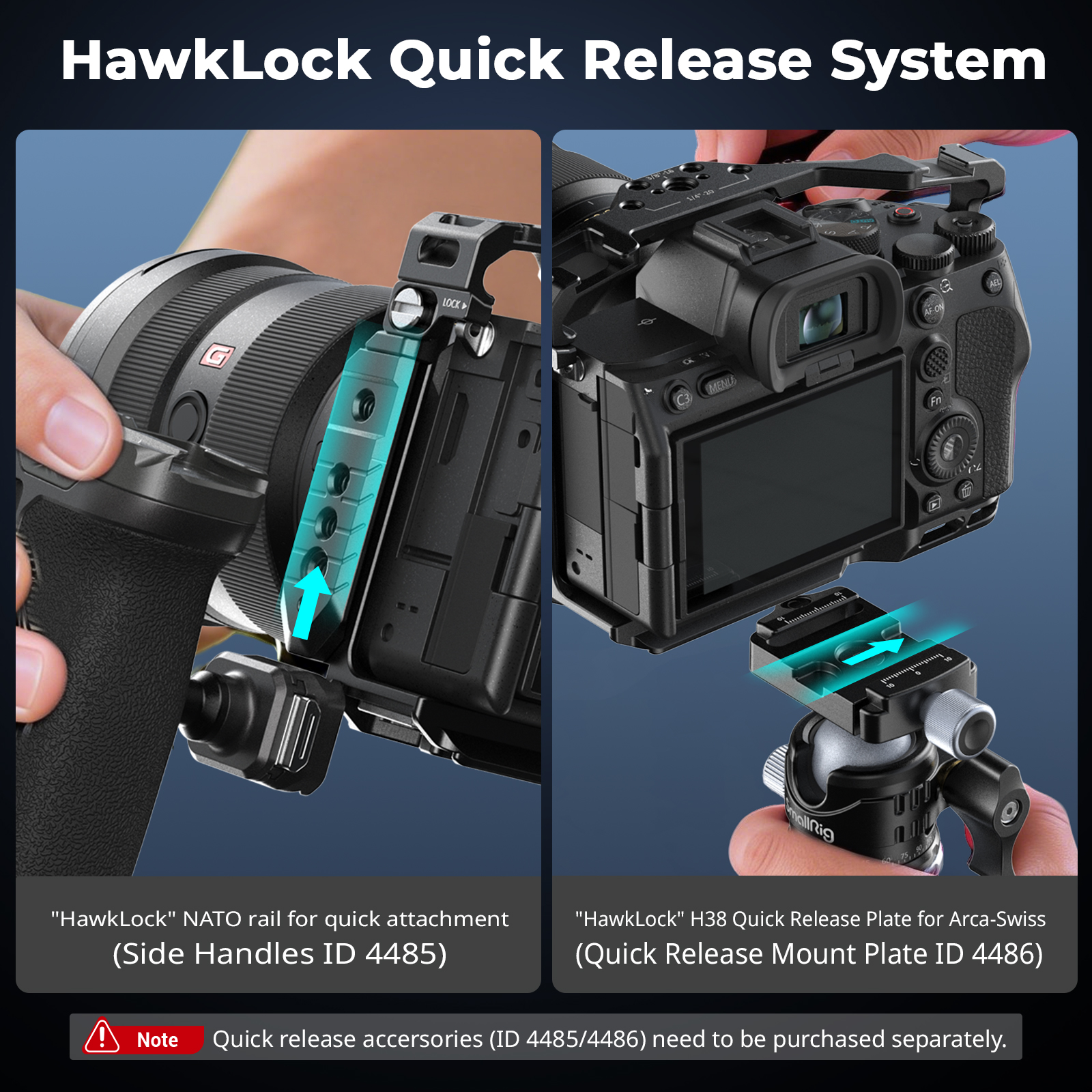 Sony A7 IV & A7S III Camera Cage | Quick-Release | SmallRig