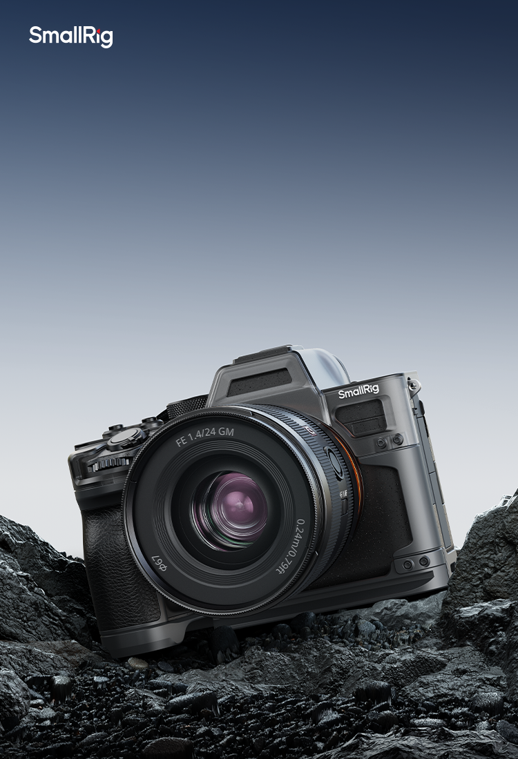 Sony A7 IV Camera Cage | Arca-Swiss | Leather Grip