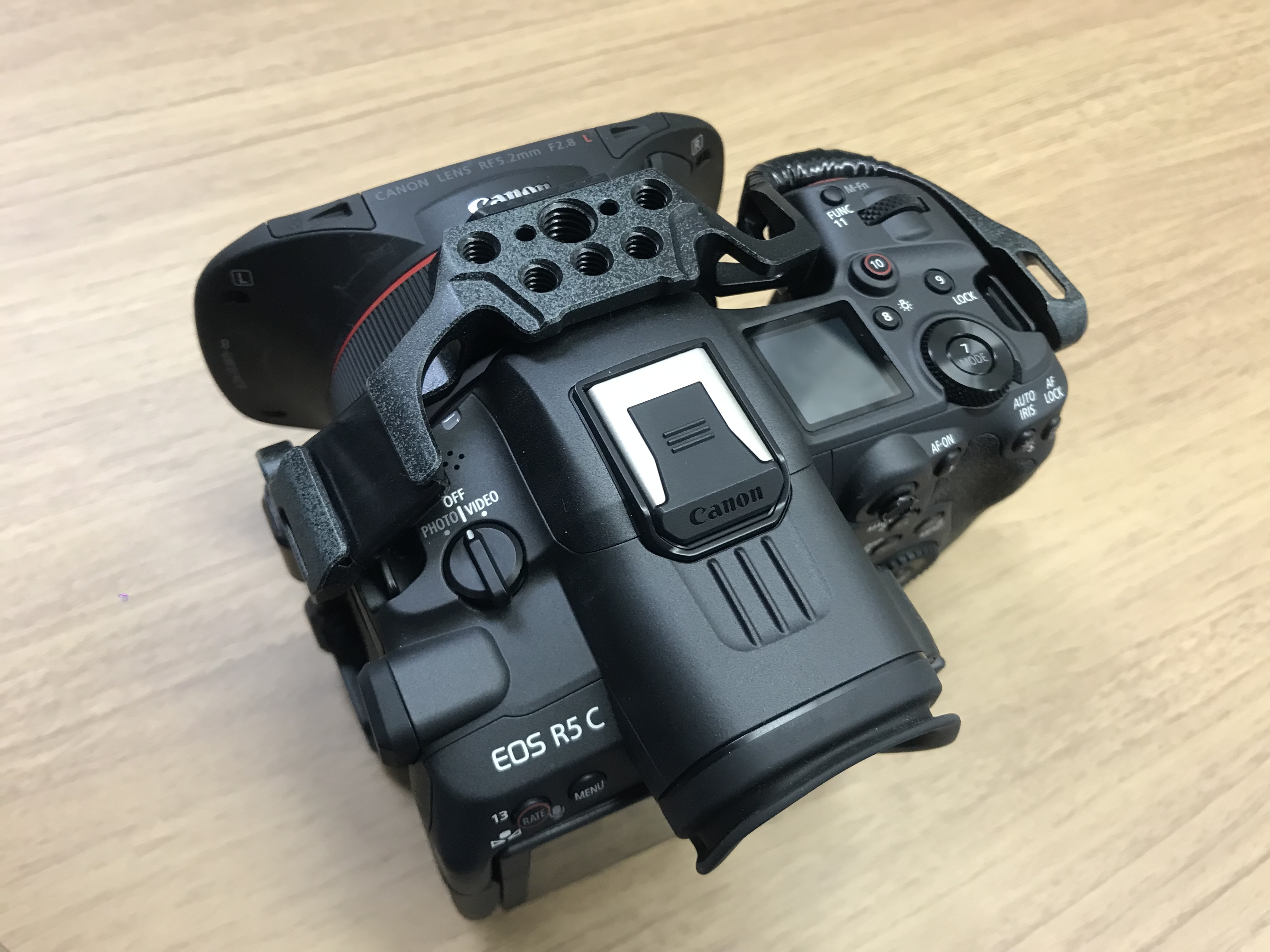 EOS R5 & R5C & R6 “Black Mamba” Camera Cage EOS R5 & R5C & R6 “Black Mamba” Camera Cage